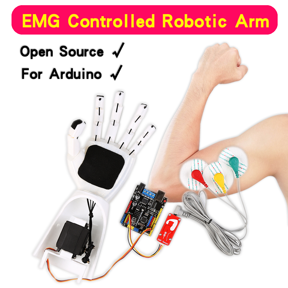 Diy Electronics Kits - Capteur EMG bras robotique capteur de