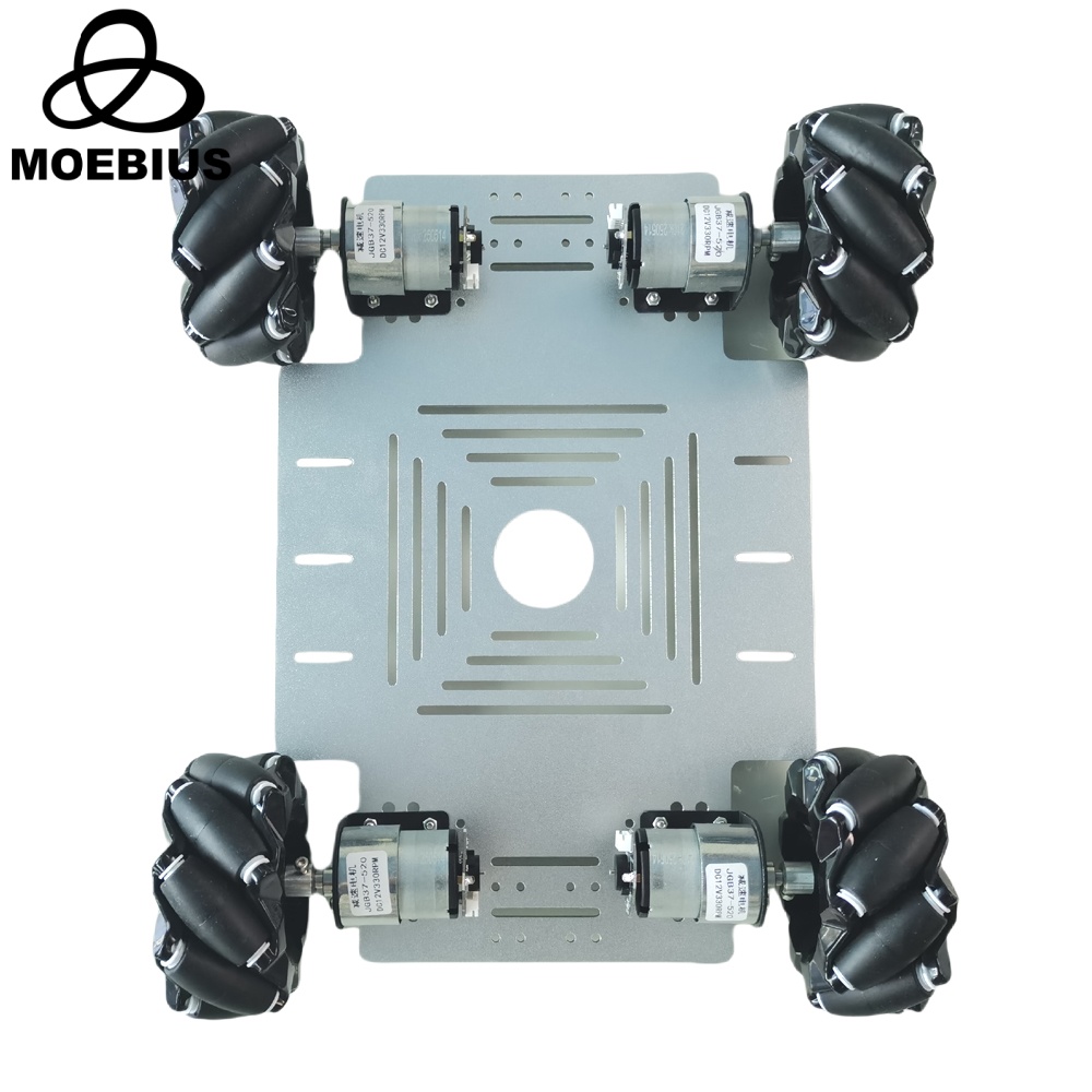 Diy Kit Elektronik - Kit de voiture Robot roue Mecanum