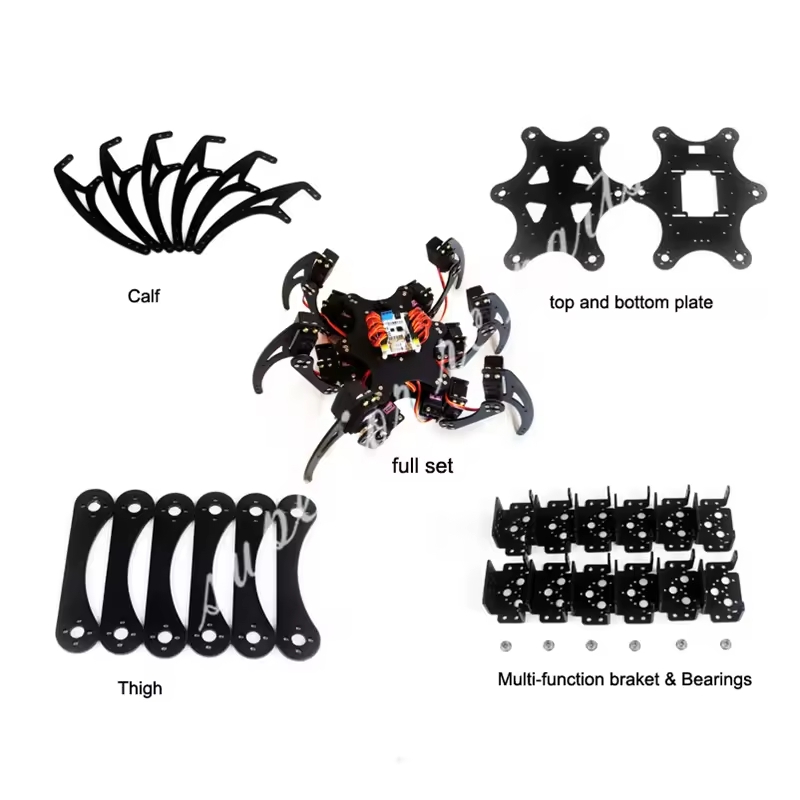 Diy Kit Elektronik - Support d'araignée hexagonale en aluminium 18