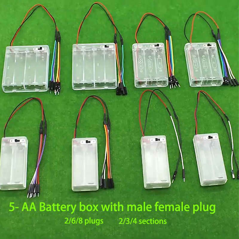 Diy Electronics Holder - Supports de batterie à fils divers,