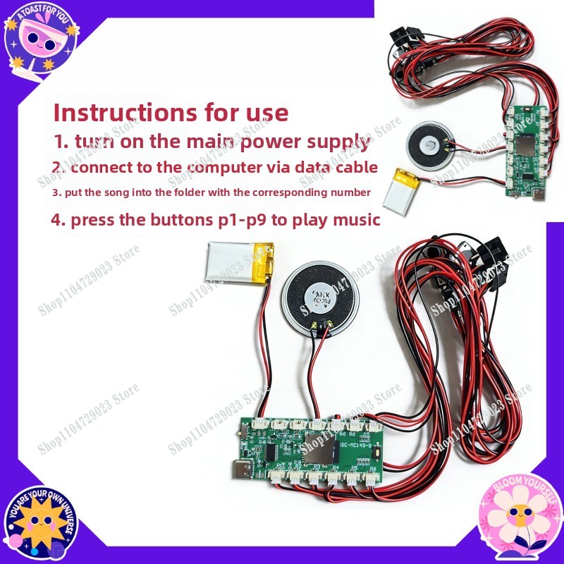 Diy Electronics To Sell - Kit DIY de module mural musical