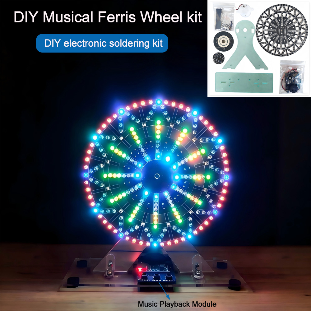 Diy Electronics Tools - Kits électroniques DIY, grande roue musicale