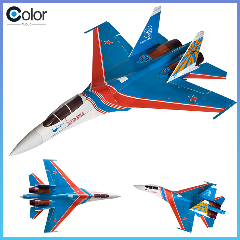 Diy Electronics Kids - Avion de chasse RC Su-27 à