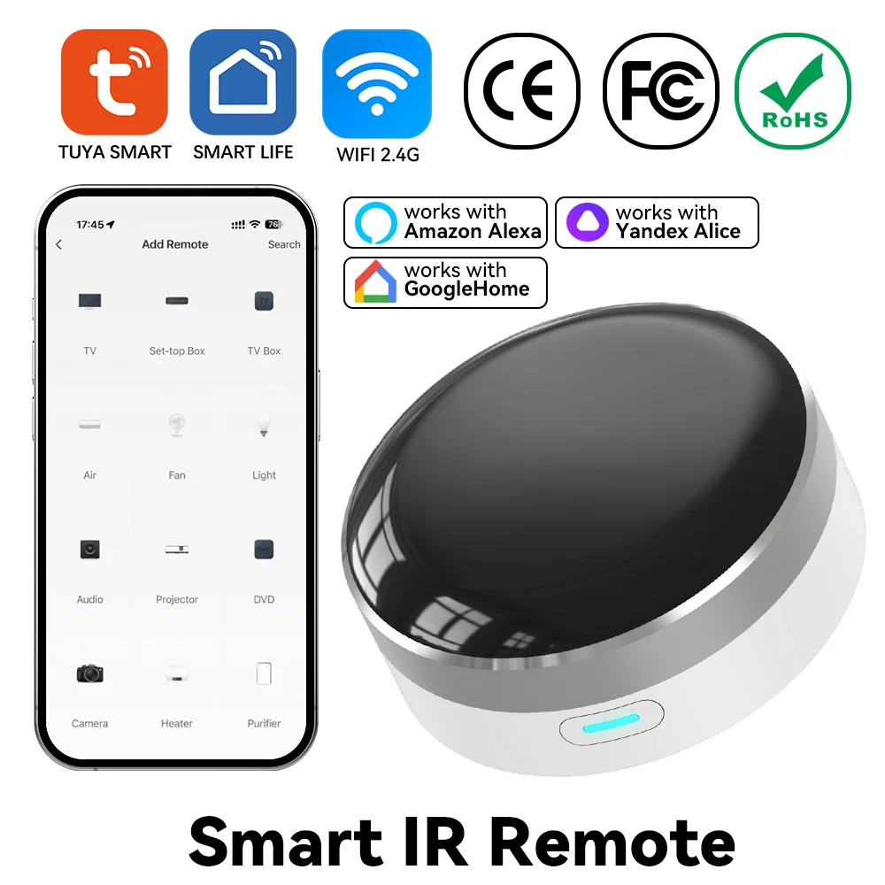 Ir Infrared Receiver - YFK Télécommande universelle intelligente WiFi IR