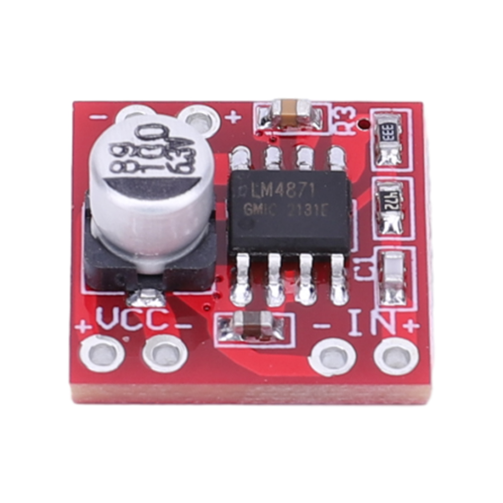Diy Electronics For Beginners - Module amplificateur vocal monocanal LM4871 3W,