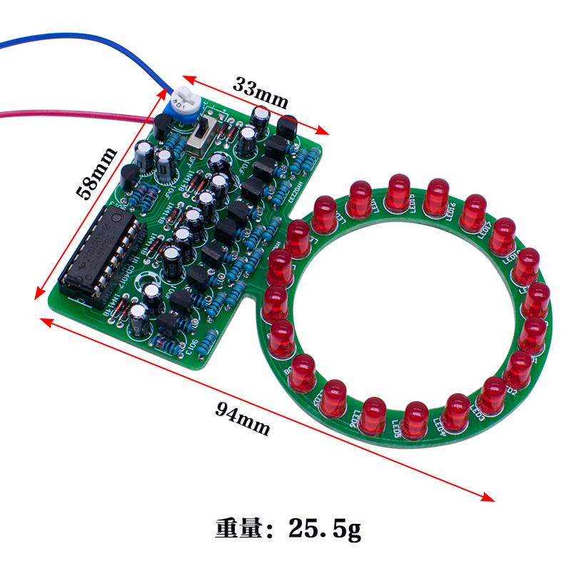 Kit DIY Lampe LED à dégradé CD - Diy Electronics Kits For Kids avis et prix