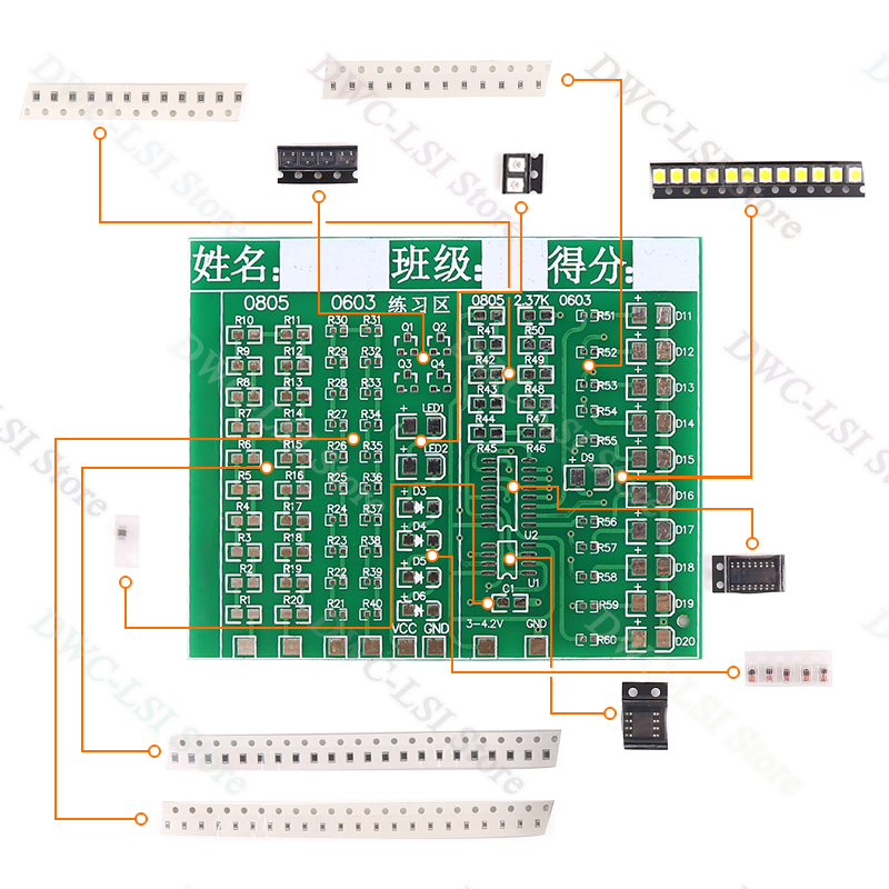 Kit de cours de composants de  - Diy Electronics Kits For Kids avis et prix