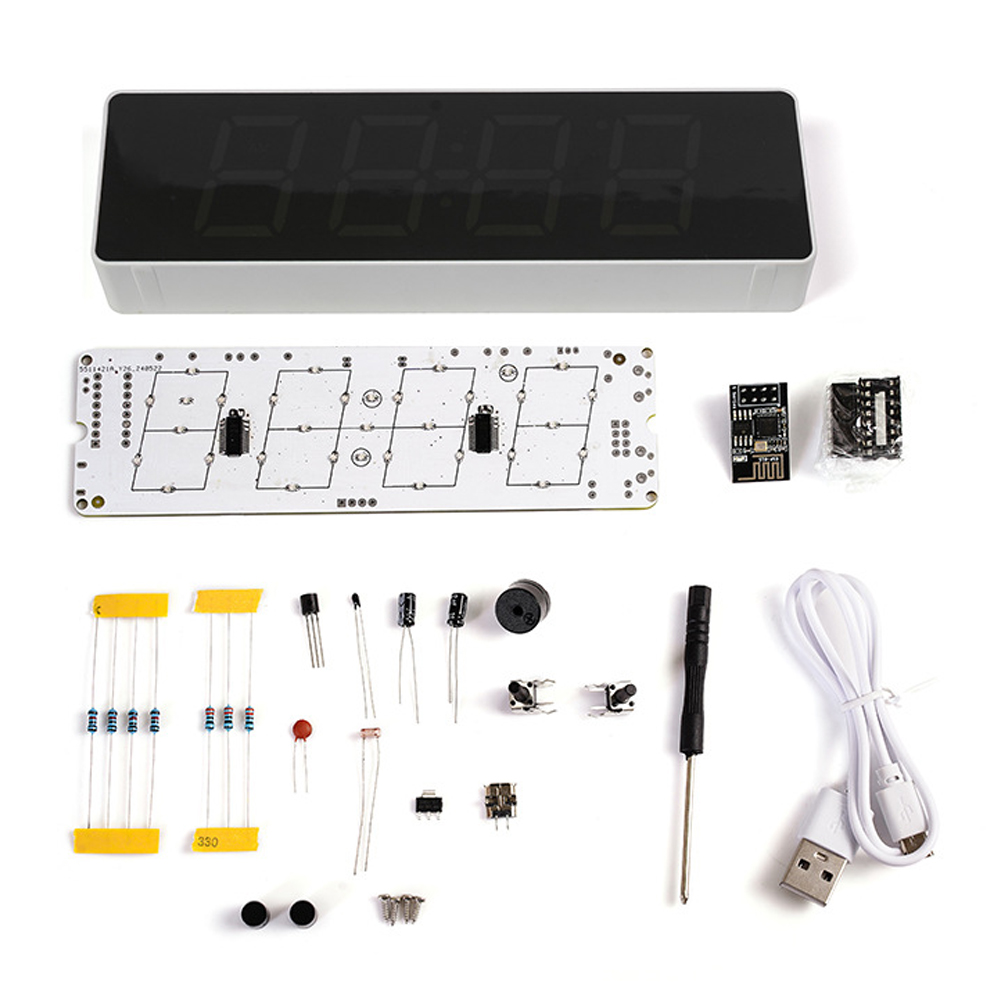 Kit d'horloge WiFi coloré, hor - Diy Electronics For Beginners avis et prix