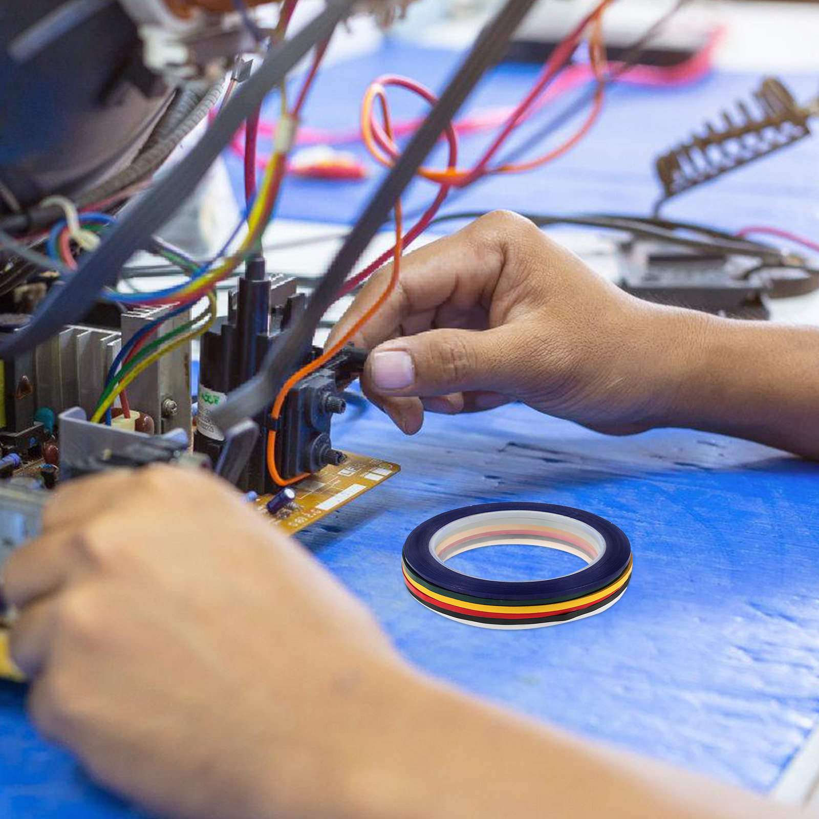 6 rouleaux de ruban isolant en - Diy Electronics avis et prix