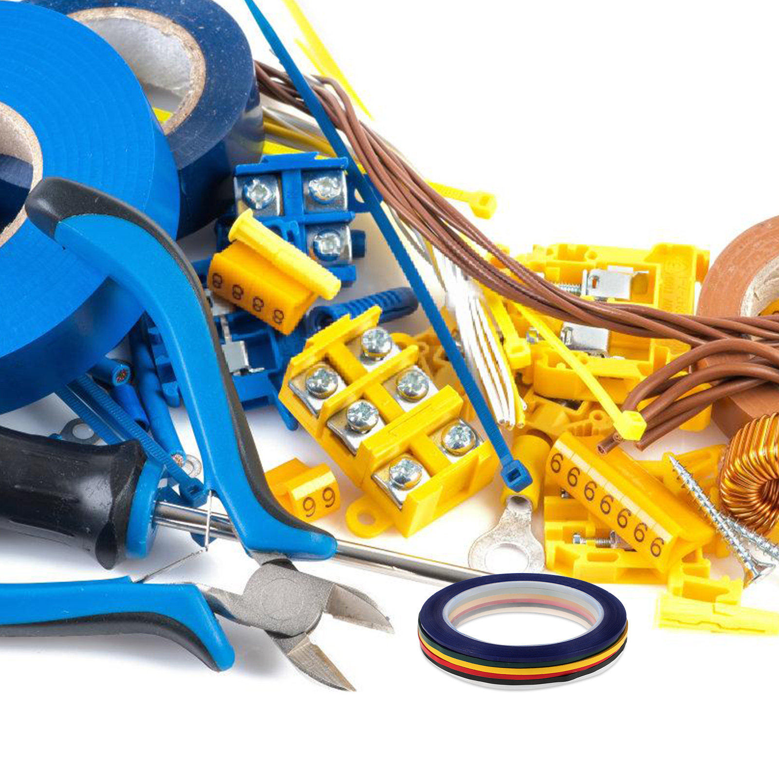 6 rouleaux de ruban isolant en - Diy Electronics avis et prix