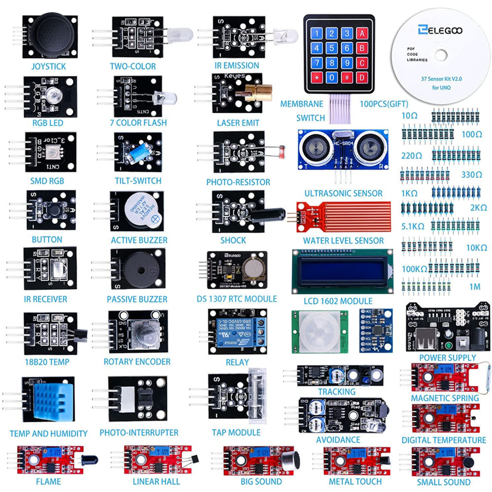 Kit de modules de capteurs ELE - Diy Electronics Ideas avis et prix