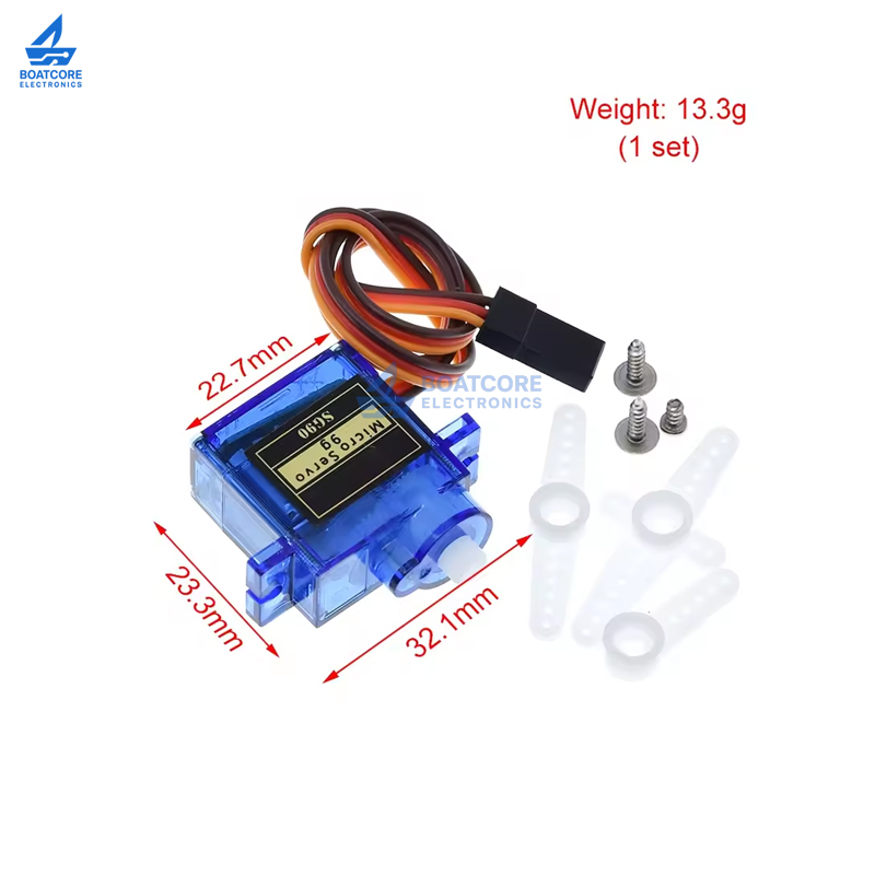 1 pièces SG90 9g 1.6KG Mini Mi - Diy Boat Electronics avis et prix