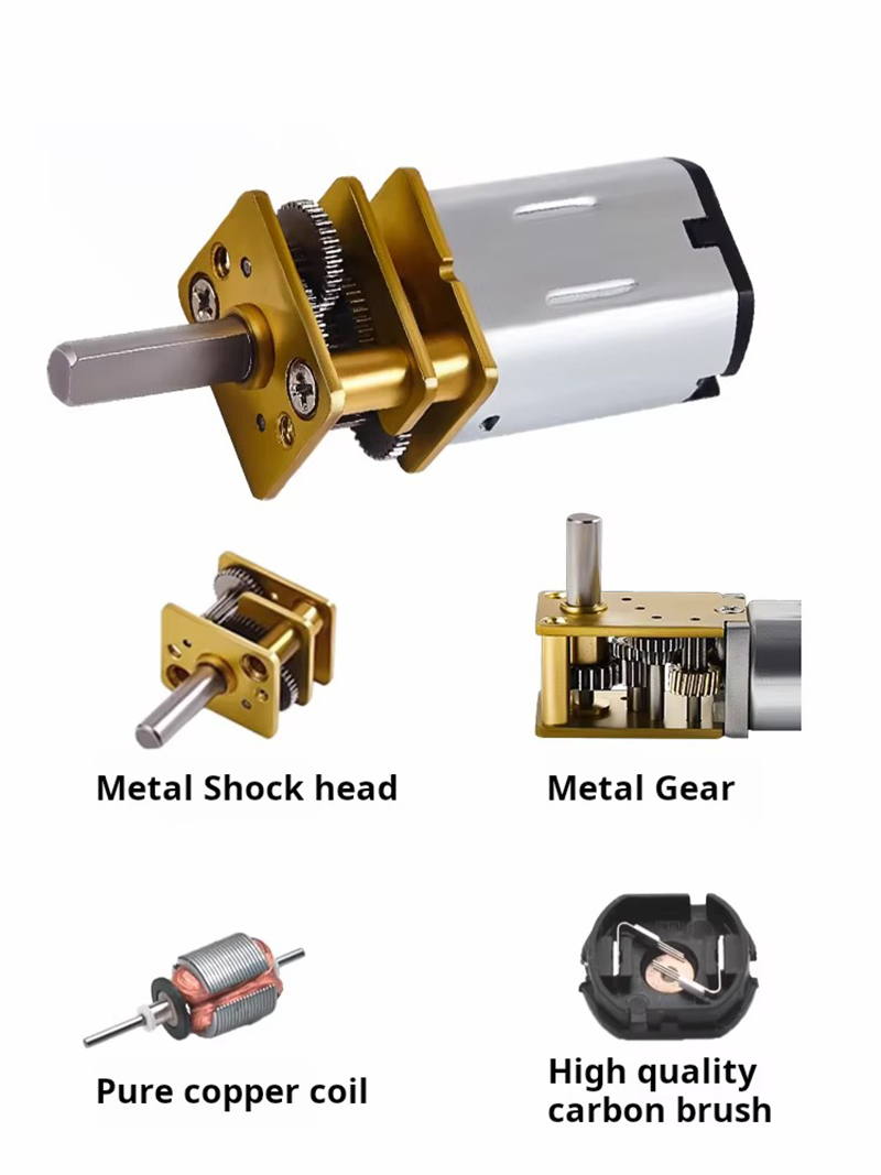 6V 12V 15-6000RPM GA12-N20 Mot - Diy Boat Electronics avis et prix