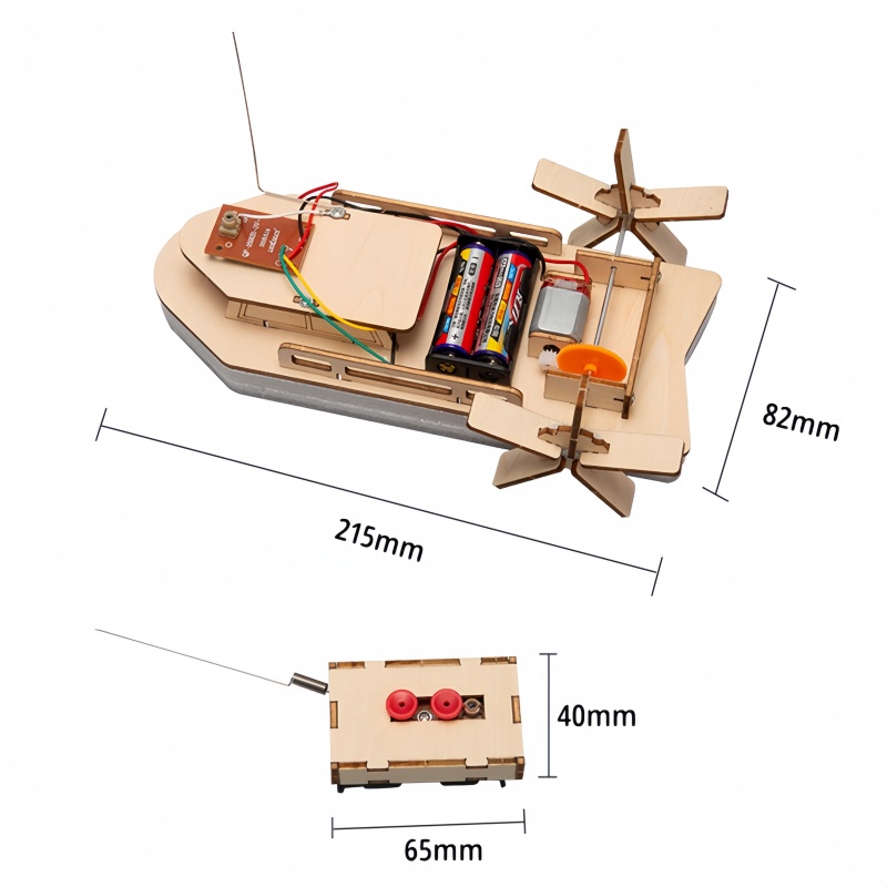 Bateau télécommandé DIY en boi - Diy Boat Electronics avis et prix