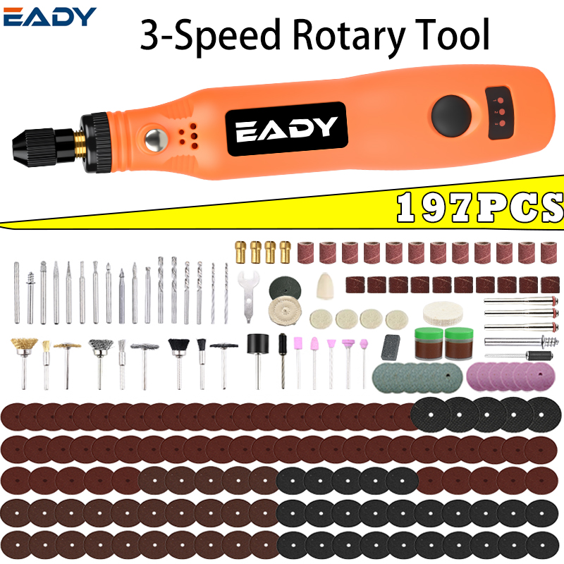 Kit d'outils rotatifs sans fil - Diy Kit Elektronik avis et prix