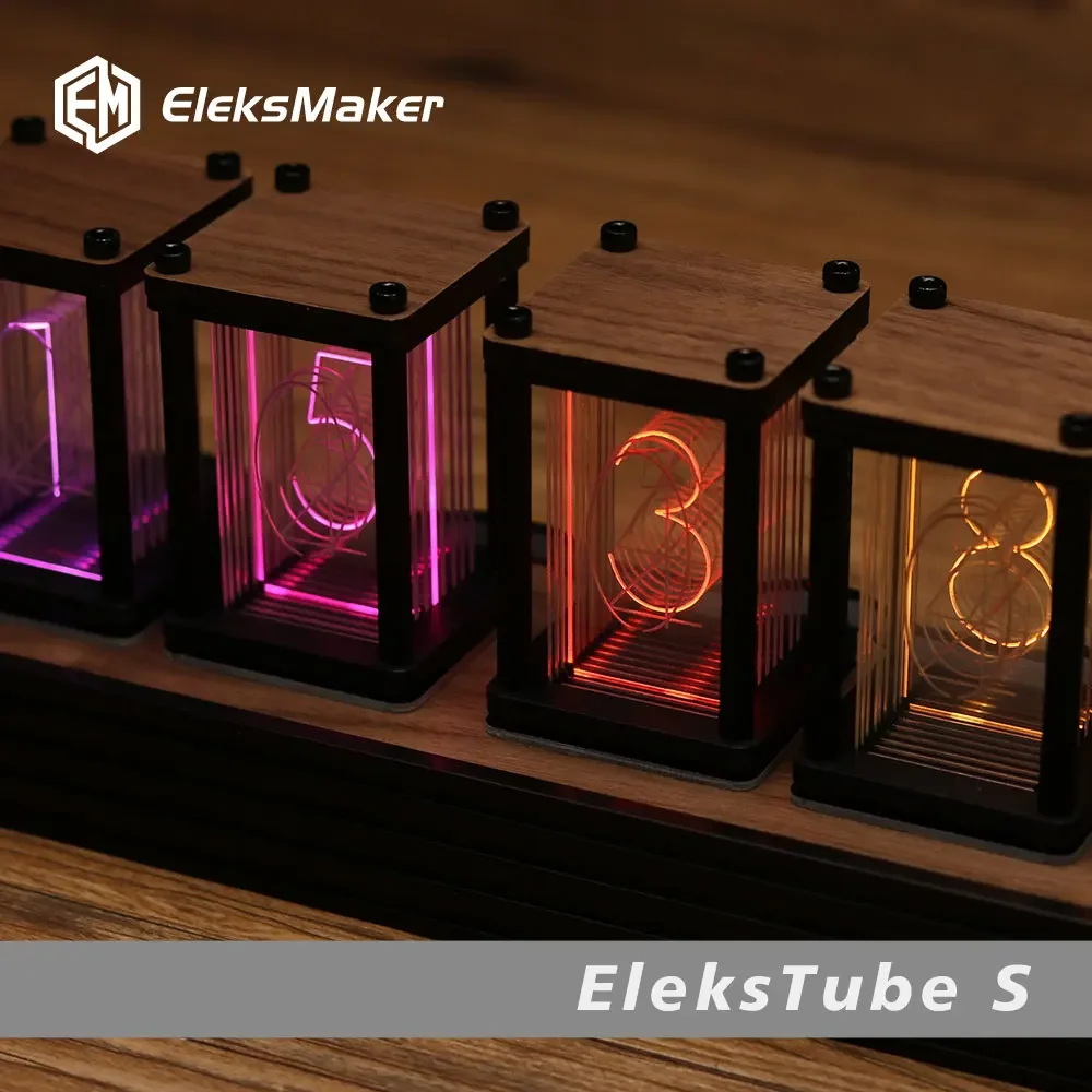 Horloge à tubes Nixie RGB, hor - Diy Electronics Ideas avis et prix