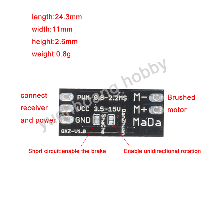 Module de pilote de moteur à c - Diy Boat Electronics avis et prix
