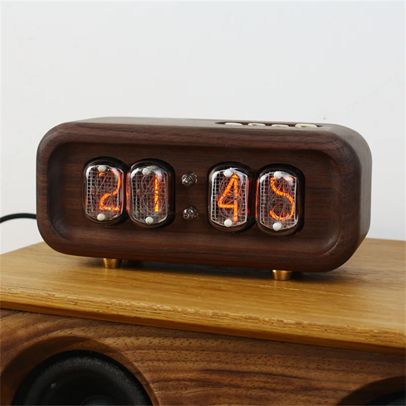 Noyer noir bois massif lueur T - Diy Electronics Desk avis et prix