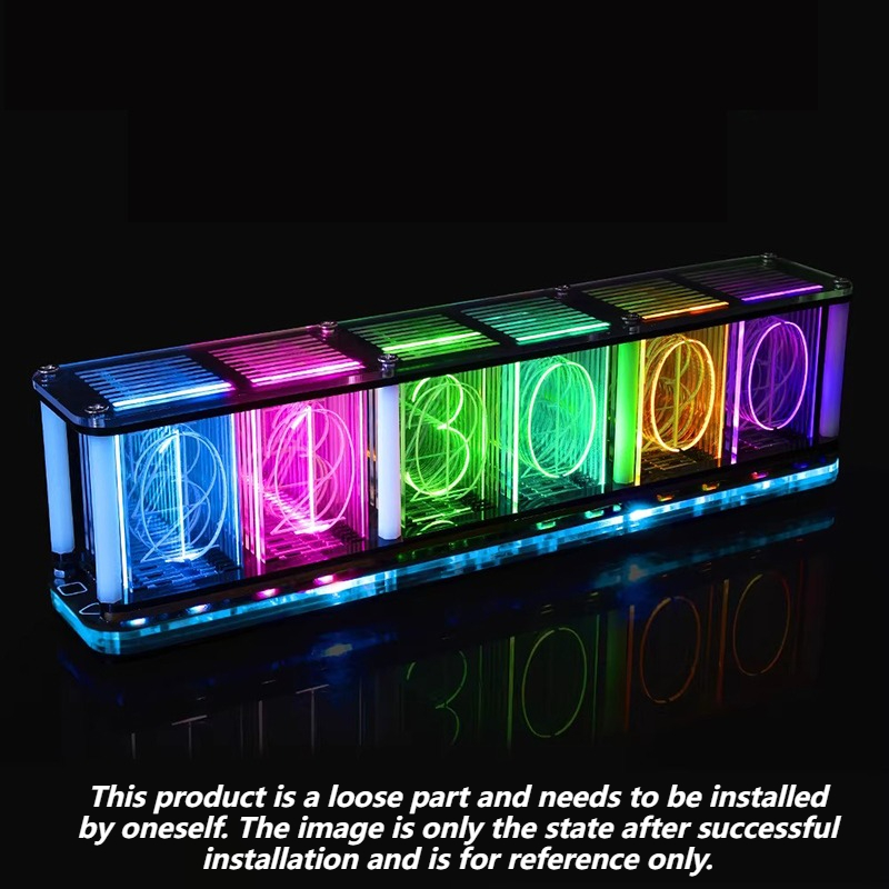 Kit d'horloge à tube lumineux  - Diy Electronics Desk avis et prix